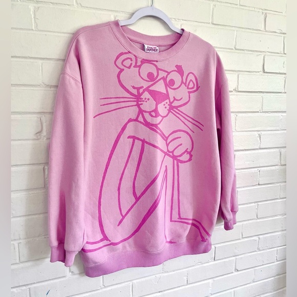 Pink Panther Graphic Sweatshirt, SZ S EUC - Picture 3 of 7